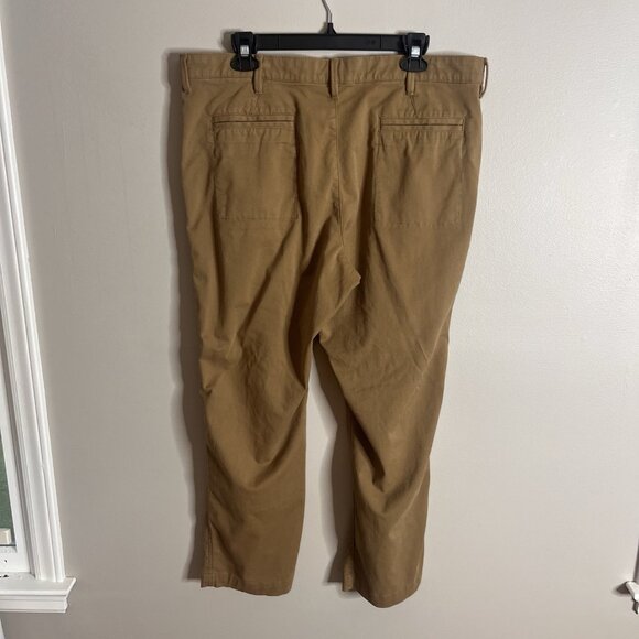 LL Bean Men’s Classic Fit 38x29 Khaki Chino Pants - Picture 4 of 5